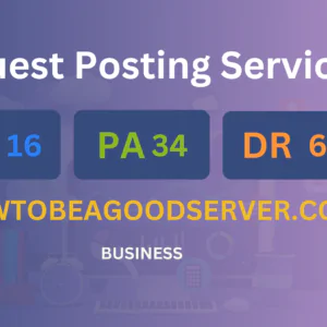 publish guest post on howtobeagoodserver.com