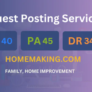 publish guest post on homemaking.com