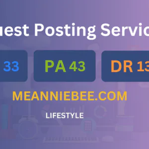 publish guest post on meanniebee.com