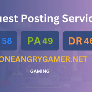 publish guest post on oneangrygamer.net