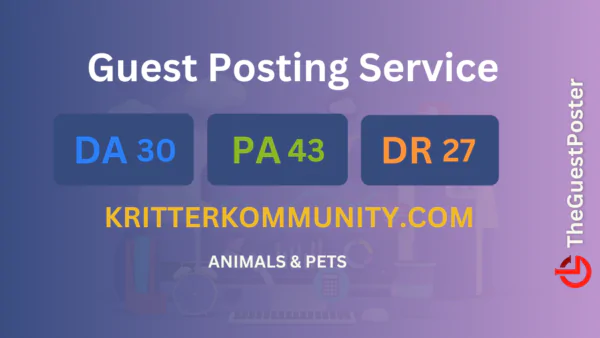 publish guest post on kritterkommunity.com