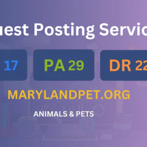 publish guest post on marylandpet.org