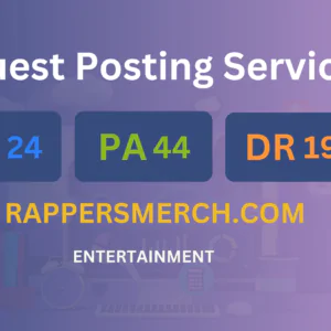 publish guest post on rappersmerch.com