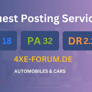 publish guest post on 4xe-forum.de