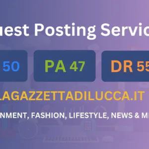 publish guest post on lagazzettadilucca.it