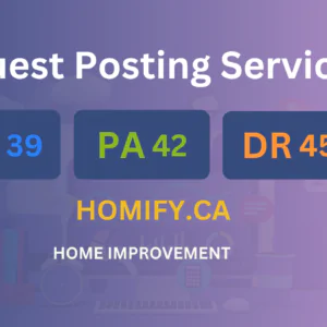publish guest post on homify.ca