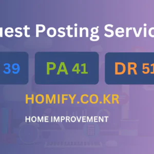 publish guest post on homify.co.kr