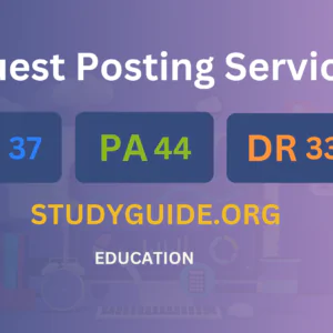 publish guest post on studyguide.org