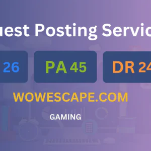 publish guest post on wowescape.com