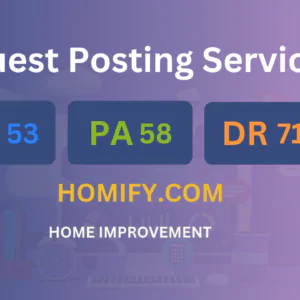 publish guest post on homify.com
