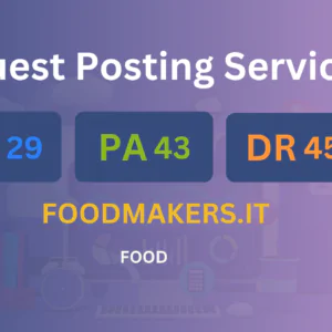 publish guest post on foodmakers.it