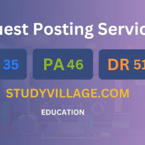 publish guest post on studyvillage.com
