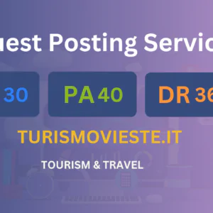 publish guest post on turismovieste.it