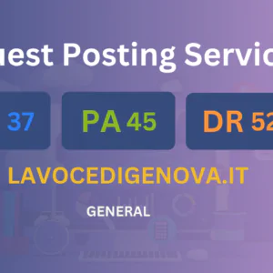 publish guest post on lavocedigenova.it