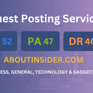 publish guest post on aboutinsider.com