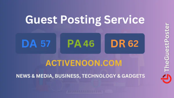 publish guest post on activenoon.com