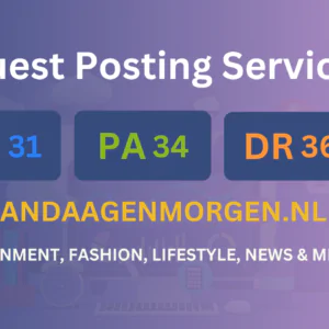publish guest post on vandaagenmorgen.nl