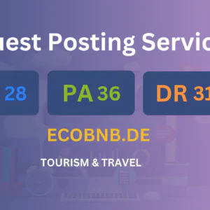 publish guest post on ecobnb.de