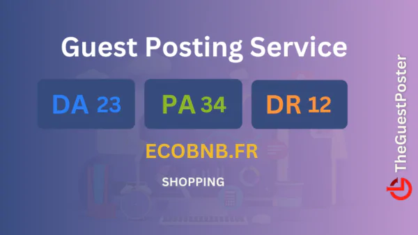 publish guest post on ecobnb.fr