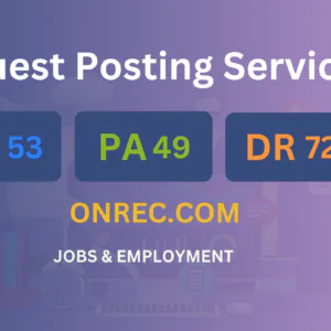 publish guest post on onrec.com