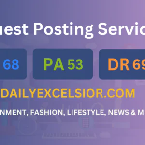 publish guest post on dailyexcelsior.com