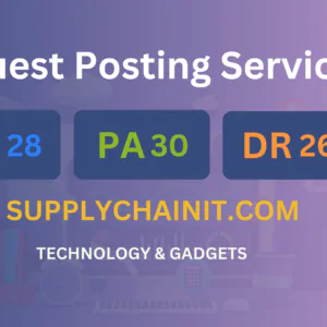 publish guest post on supplychainit.com