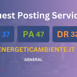 publish guest post on energeticambiente.it