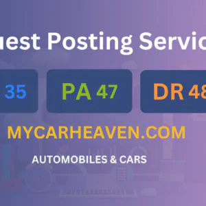 publish guest post on mycarheaven.com