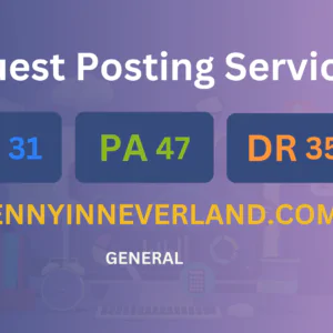 publish guest post on jennyinneverland.com