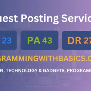 publish guest post on programmingwithbasics.com