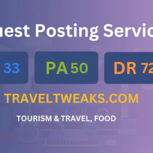 publish guest post on traveltweaks.com