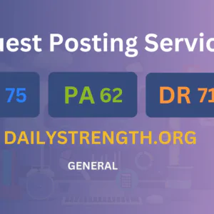 publish guest post on dailystrength.org