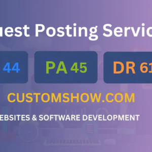 publish guest post on customshow.com