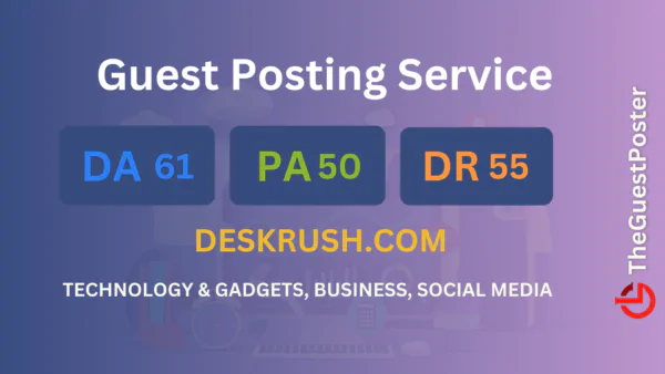 publish guest post on deskrush.com