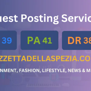 publish guest post on gazzettadellaspezia.com