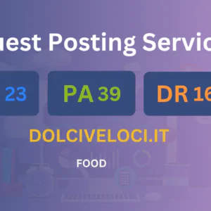 publish guest post on dolciveloci.it