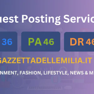 publish guest post on gazzettadellemilia.it