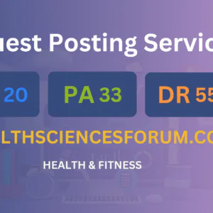 publish guest post on healthsciencesforum.com
