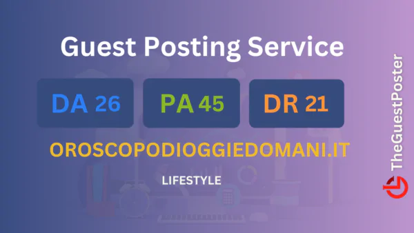 publish guest post on oroscopodioggiedomani.it