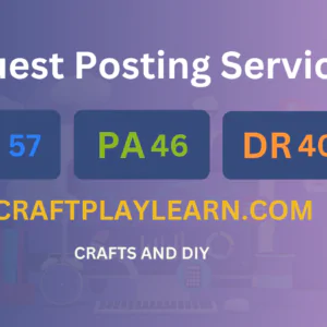 publish guest post on craftplaylearn.com