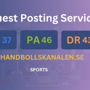 publish guest post on handbollskanalen.se