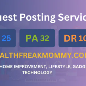publish guest post on healthfreakmommy.com