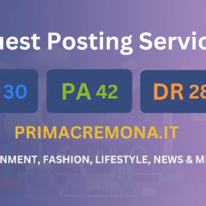 publish guest post on primacremona.it