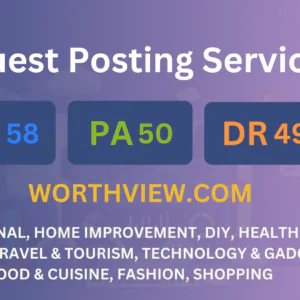 publish guest post on worthview.com