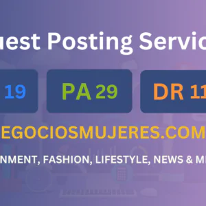 publish guest post on negociosmujeres.com