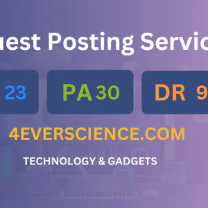 publish guest post on 4everscience.com