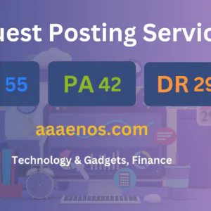 publish guest post on aaaenos.com