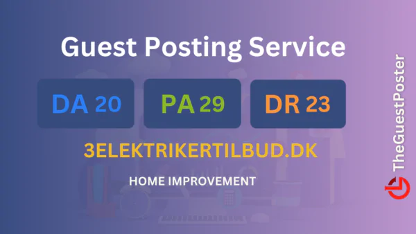 publish guest post on 3elektrikertilbud.dk