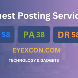 publish guest post on eyexcon.com