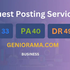 publish guest post on geniorama.com